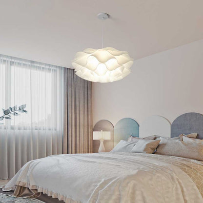 Moderne Kroonluchter in Lotusvorm van Acryl – Elegante Hanglamp voor Woonkamer en Slaapkamer 2