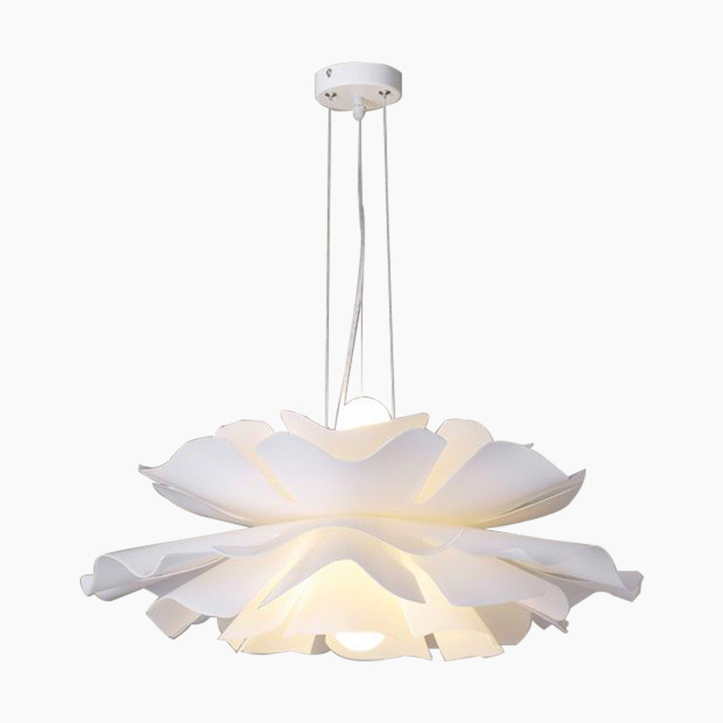 Moderne Kroonluchter in Lotusvorm van Acryl – Elegante Hanglamp voor Woonkamer en Slaapkamer 3