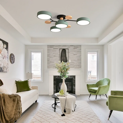 Moderne LED Ronde Plafondlamp Meervoudig
