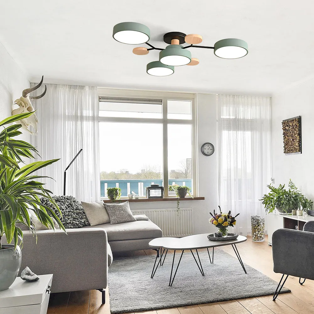 Moderne LED Ronde Plafondlamp Meervoudig