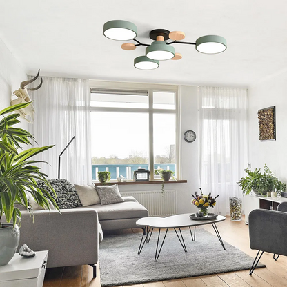 Moderne LED Ronde Plafondlamp Meervoudig