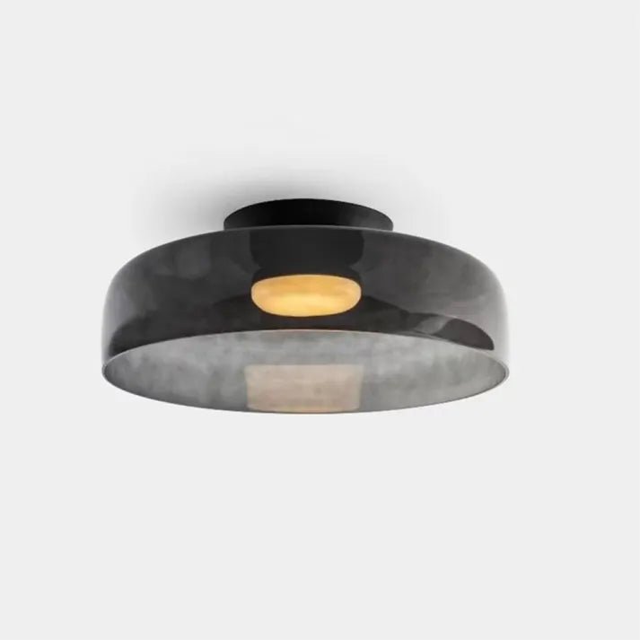 Moderne LED Plafondlamp met Scandinavisch Design Zwart 1 Laag – D42 cm x H11 cm