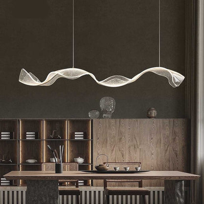 Moderne Luxe Hanglamp met Gouden Accenten voor Woonkamer of Eettafel - Dimbaar LED Design 3