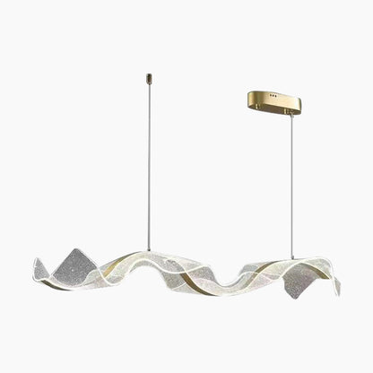 Moderne Luxe Hanglamp met Gouden Accenten voor Woonkamer of Eettafel - Dimbaar LED Design 6