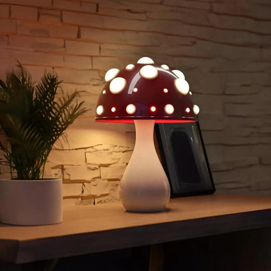 Moderne Paddenstoel Lamp met Dimbare LED Verlichting – Staande Lamp voor Binnengebruik 0