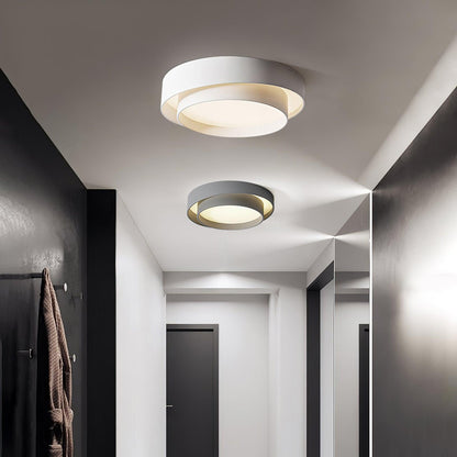 Moderne Plafondlamp Zwart met LED Verlichting – Minimalistische Plafonniere voor Slaapkamer en Woonkamer 1