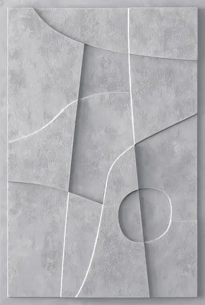 Moderne Schilderijen – Geometrisch Kunstwerk voor aan de Muur in Diverse Maten 10