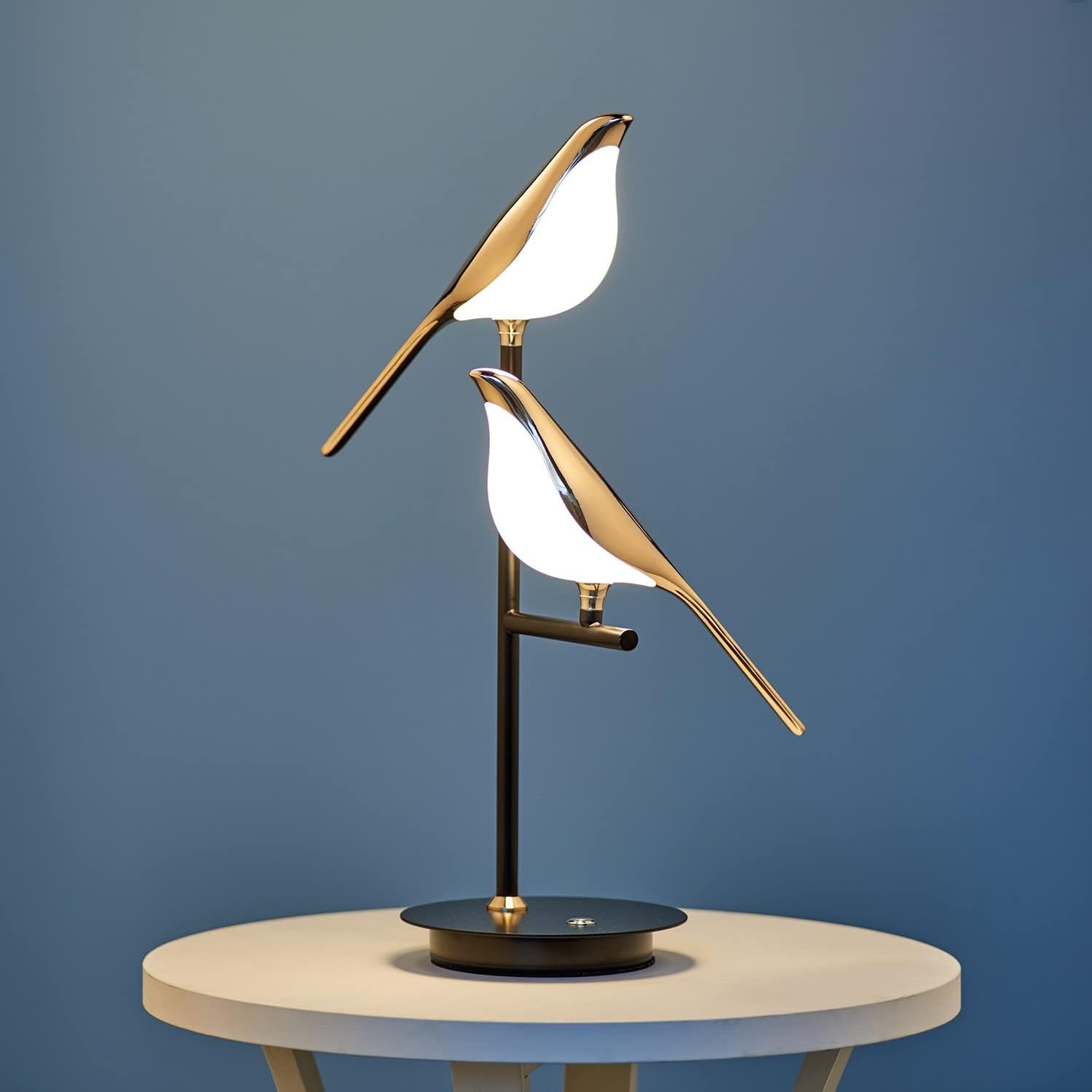 Moderne Tafel Lamp met Vogelontwerp voor Slaapkamer en Woonkamer – Sculpturaal LED Design 6