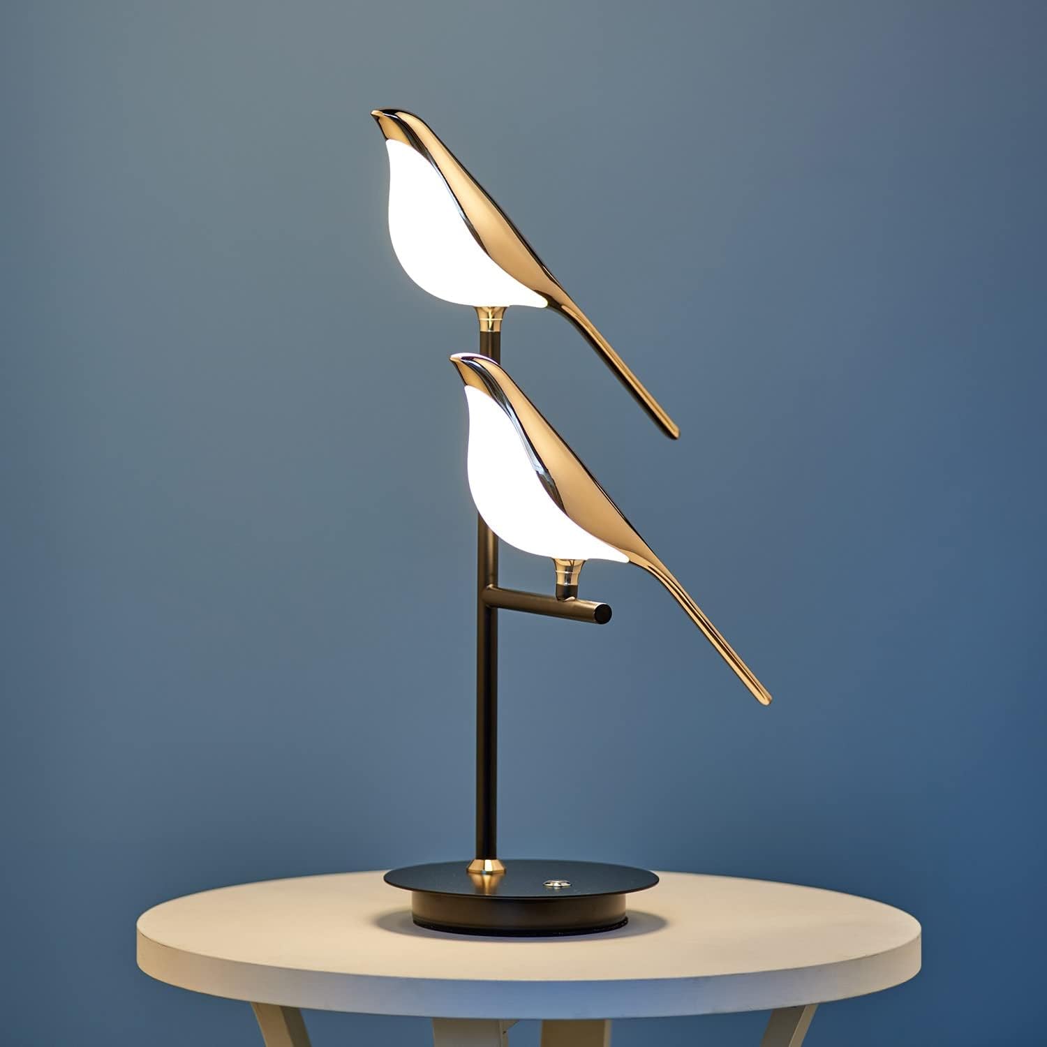 Moderne Tafel Lamp met Vogelontwerp voor Slaapkamer en Woonkamer – Sculpturaal LED Design 7