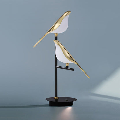 Moderne Tafel Lamp met Vogelontwerp voor Slaapkamer en Woonkamer – Sculpturaal LED Design 8