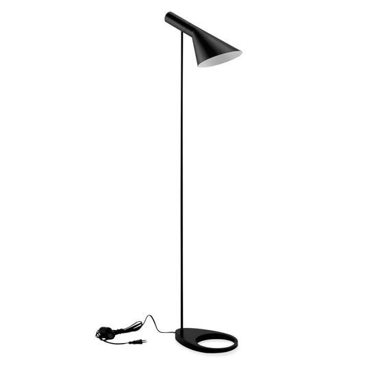 Moderne Vloerlamp Zwart met Verstelbare Arm voor Woonkamer en Slaapkamer - Stijlvolle Staande Lamp 0