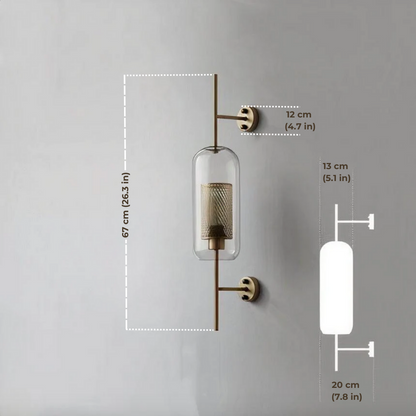 Moderne Wandlamp Alegria van Glas – Stijlvolle Muurlamp voor Binnen met E27 Fitting 2