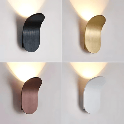 Moderne Wandlamp Zwart met LED Verlichting – Elegant Metaal voor Binnengebruik 1