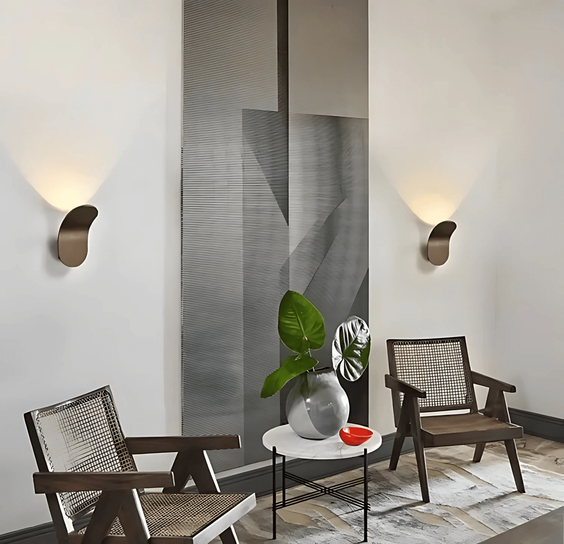Moderne Wandlamp Zwart met LED Verlichting – Elegant Metaal voor Binnengebruik 7