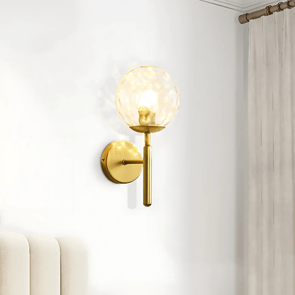 Moderne Wandlamp met Dimbare E27 Fitting en Luxe Koperafwerking voor Binnengebruik 8