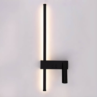 Moderne Wandlamp van Aluminium met Minimalistisch Ontwerp – Zwarte Muurlamp voor Binnengebruik 11