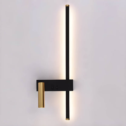 Moderne Wandlamp van Aluminium met Minimalistisch Ontwerp – Zwarte Muurlamp voor Binnengebruik 9