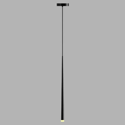 Moderne Zwarte Hanglamp voor Eettafel en Woonkamer - Verstelbare LED Hoogte 0