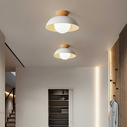 Moderne Zwarte Plafondlamp - Minimalistische Plafonniere voor Slaapkamer en Woonkamer 2
