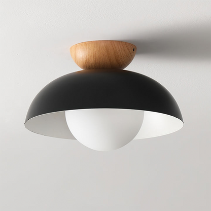 Moderne Zwarte Plafondlamp - Minimalistische Plafonniere voor Slaapkamer en Woonkamer 9