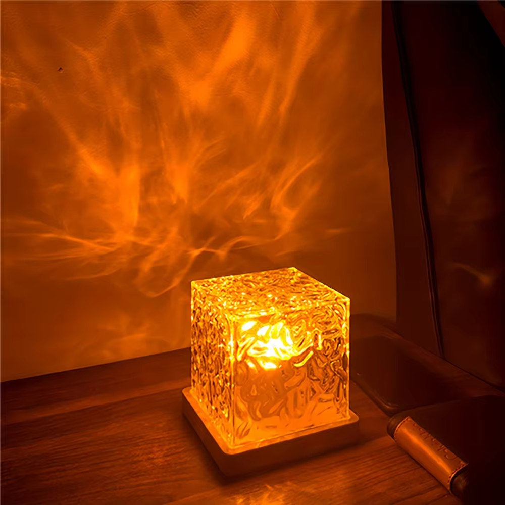 Nachtlamp met Waterprojectie en Afstandsbediening Sfeerverlichting