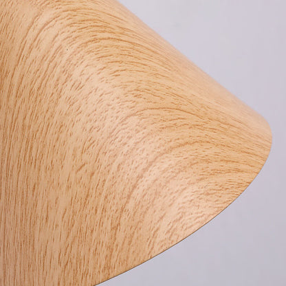 Noordse Minimalistische Wandlamp van Hout en IJzer – Muurlamp voor Binnen met 1 Lichtbron 8