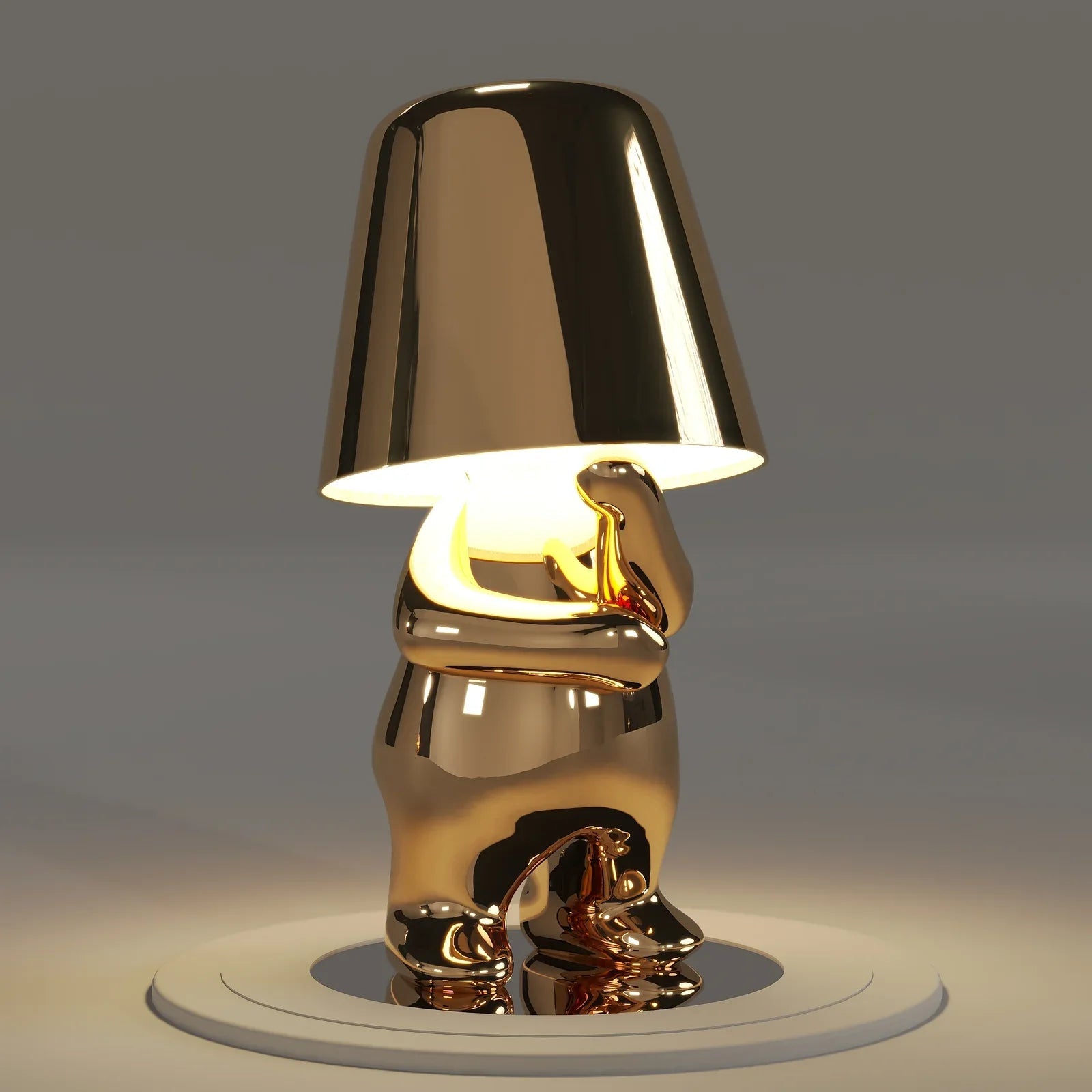 Oplaadbare Draadloze Tafellamp met Slimme Touch Controle en Elegante Design 6