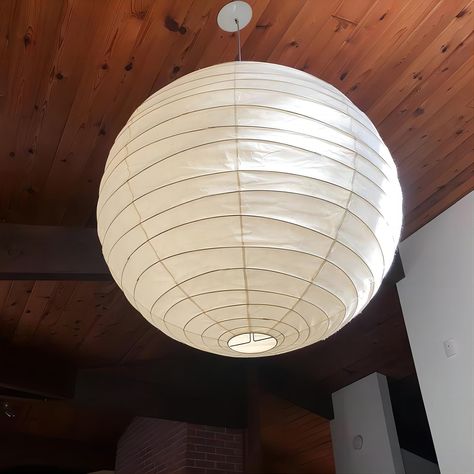 Papieren Hanglamp met LED E27 Fitting voor Woonkamer, Eetkamer en Slaapkamer - Diverse Maten 0