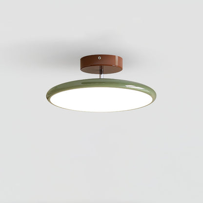 Plafondlamp met Cirkelvormig Ontwerp en Ingebouwde LED voor Slaapkamer 8