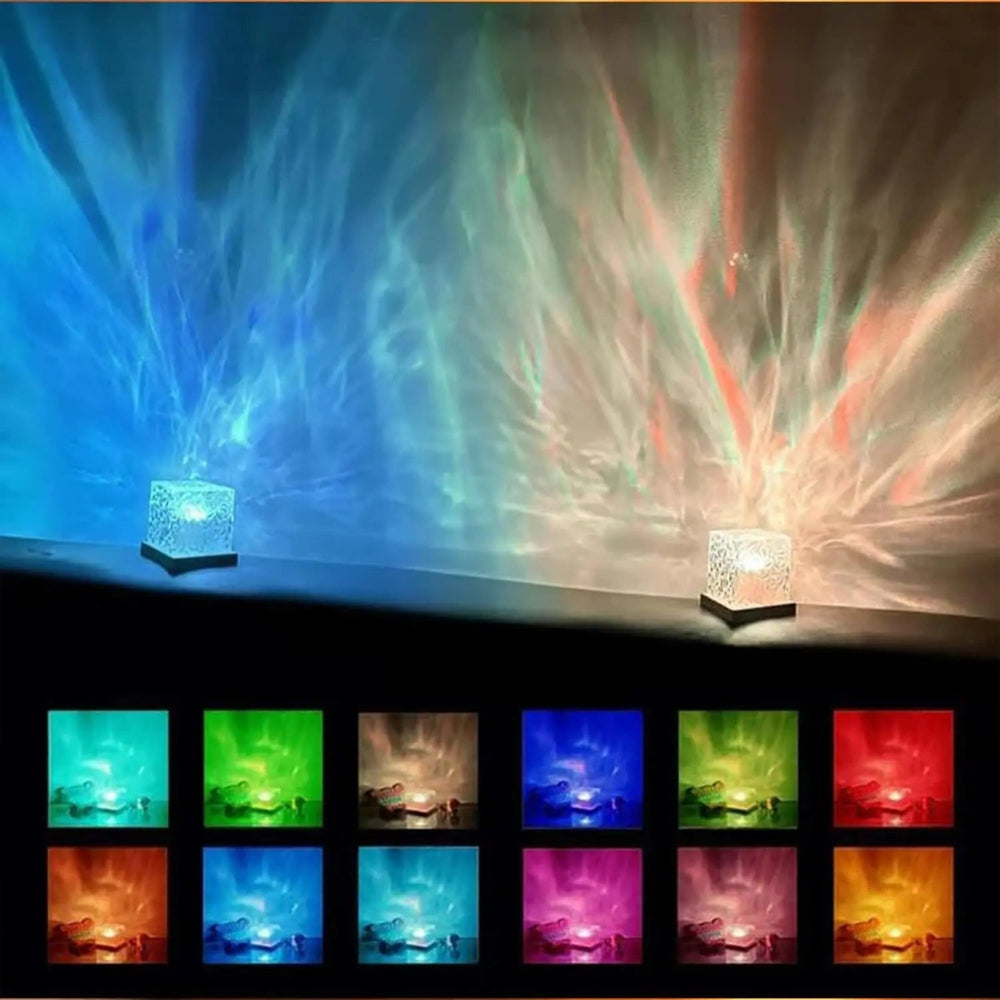 Projectorlamp met 16 Kleuren en Afstandsbediening voor Sfeervolle Binnenverlichting