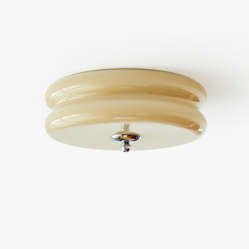 Retro Art Deco Plafondlamp met Dimbare LED