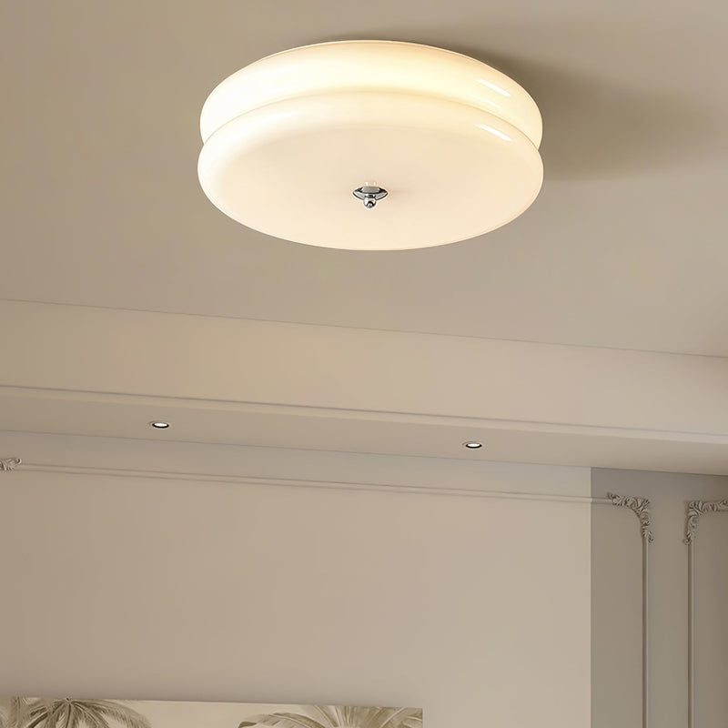 Retro Art Deco Plafondlamp met Dimbare LED