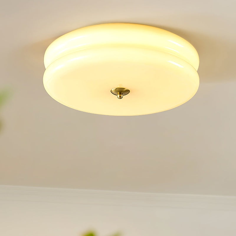 Retro Art Deco Plafondlamp met Dimbare LED