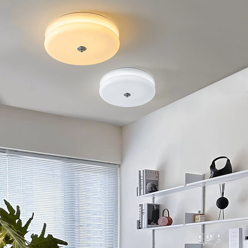 Retro Art Deco Plafondlamp met Dimbare LED