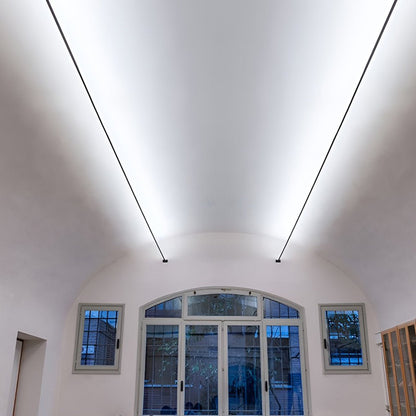 Roteerbare LED Plafondlamp - Zwarte Plafonnière voor Woon- en Werkruimtes - Flexibele Verlichting 8