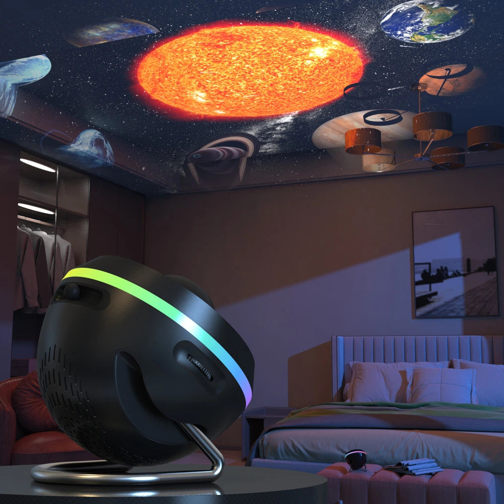 Sterrenprojector met Automatische Timerfunctie - LED Galaxy Projector voor Slaapkamer