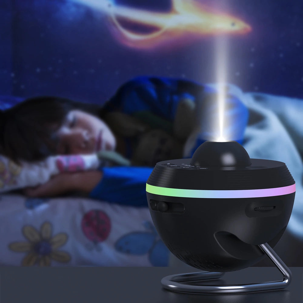 Sterrenprojector met Automatische Timerfunctie - LED Galaxy Projector voor Slaapkamer