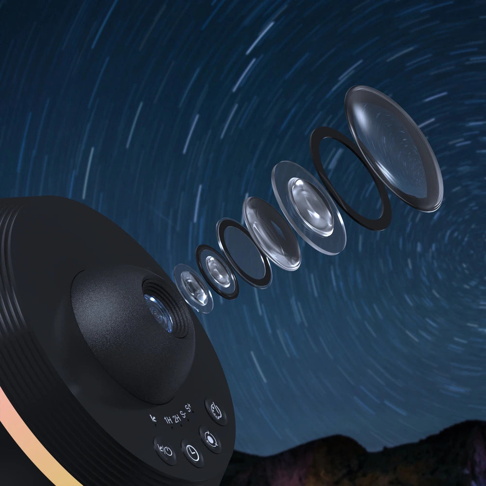 Sterrenprojector met Automatische Timerfunctie - LED Galaxy Projector voor Slaapkamer