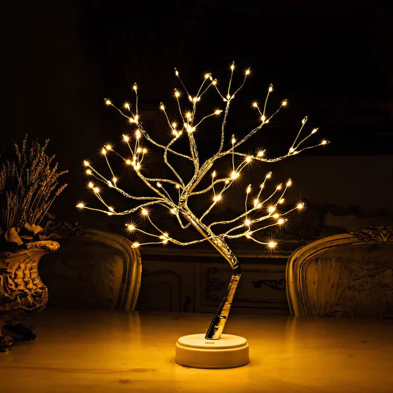 Rustgevende LED Boom Nachtlamp met Buigbare Takken Default