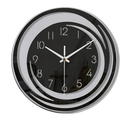 Moderne Wandklok met Stil Mechanisme