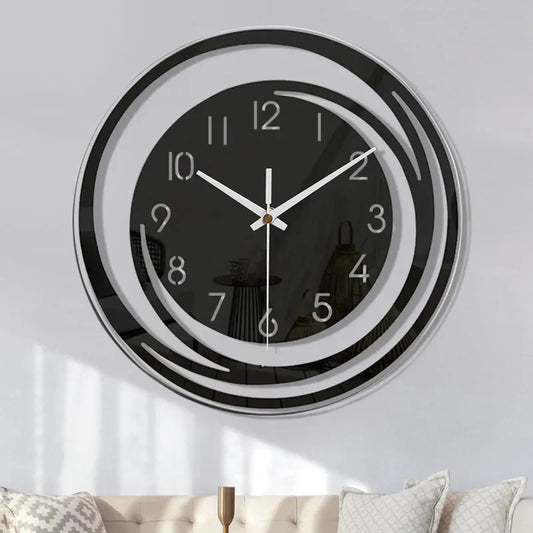 Moderne Wandklok met Stil Mechanisme