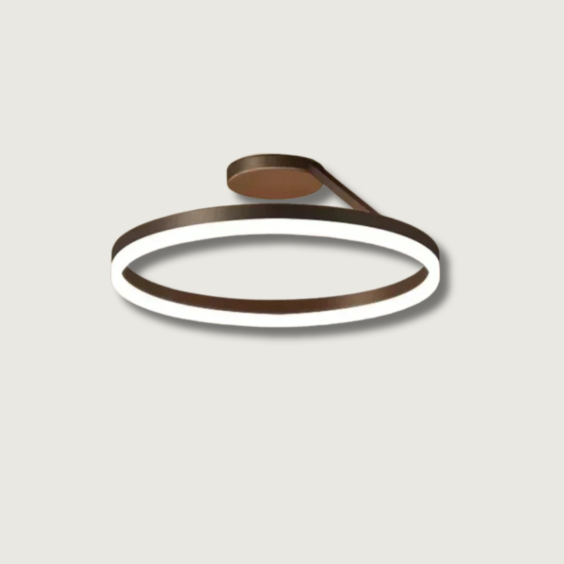 Halo LED Plafondlamp in Minimalistisch Scandinavisch Design