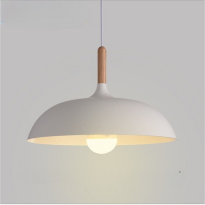 Scandinavische Plafondlamp van Eikenhout met Minimalistisch Ontwerp voor Sfeervolle Verlichting 12