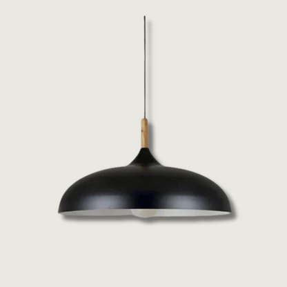 Scandinavische Plafondlamp van Eikenhout met Minimalistisch Ontwerp voor Sfeervolle Verlichting 6