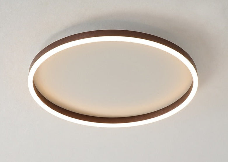 Moderne LED Plafondlamp voor Woonkamer en Slaapkamer Bruin