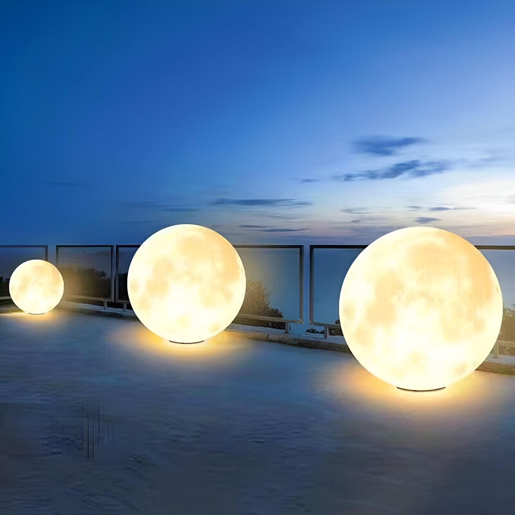Solar Tuinlamp Maansdesign
