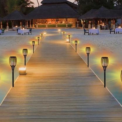 Solar Tuinverlichting Fakkels met Flikkerende LED-vlam