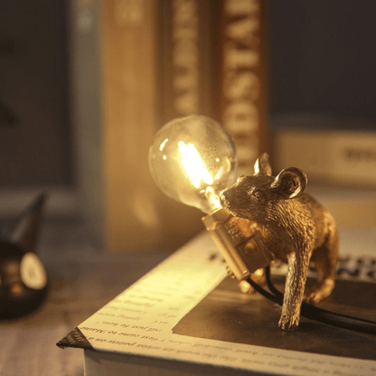 Speelse Tafellamp in Uniek Muisontwerp – Creatieve Verlichting voor Tafel of Kast 2