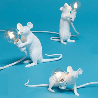 Speelse Tafellamp in Uniek Muisontwerp – Creatieve Verlichting voor Tafel of Kast 8