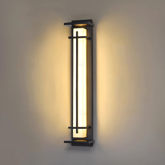 Vierkante Buiten Wandlamp IP65 Waterdicht met Geïntegreerde LED – Buitenverlichting Warm licht